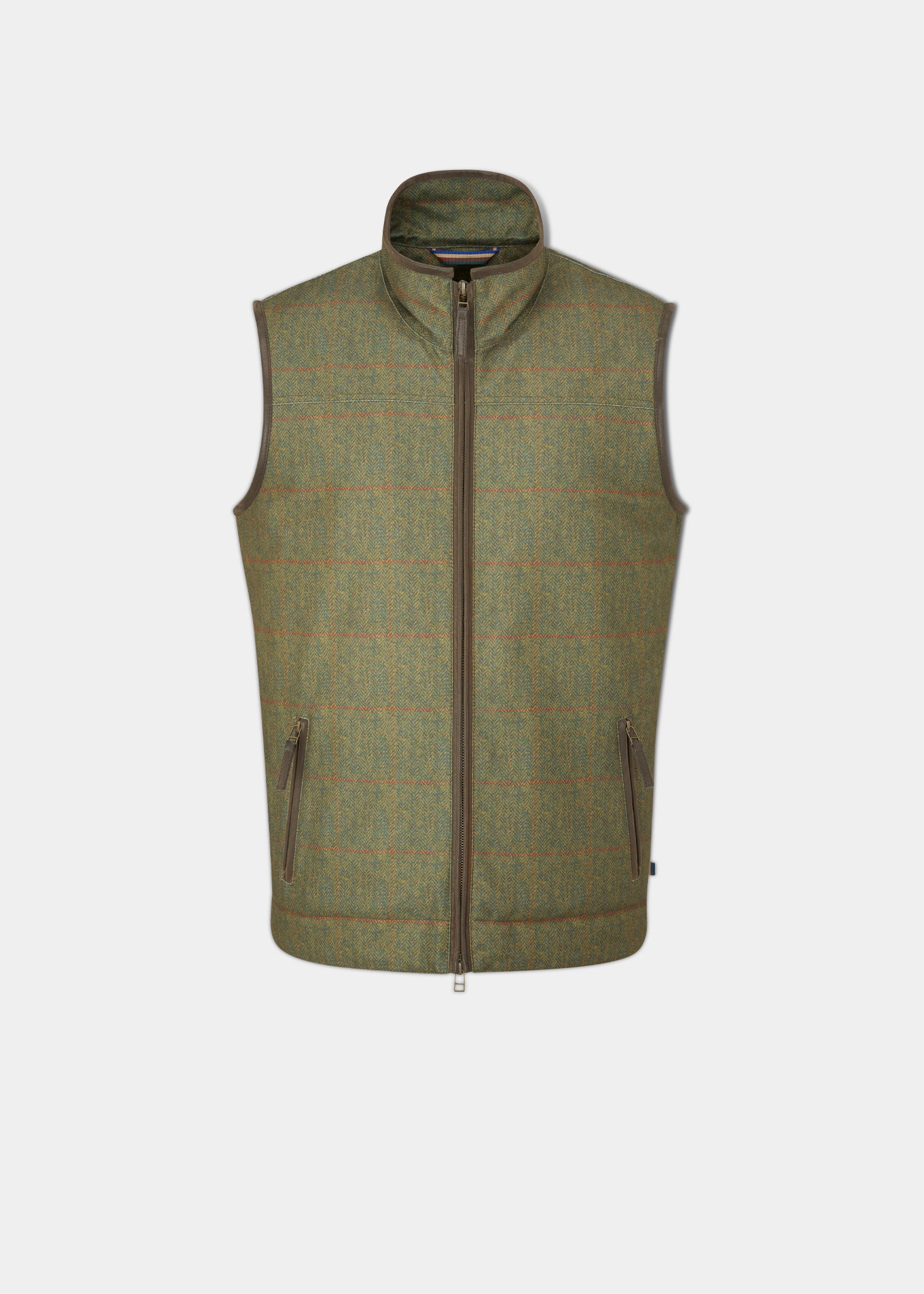 Didsmere Men s Gilet In Olive Alan Paine UK