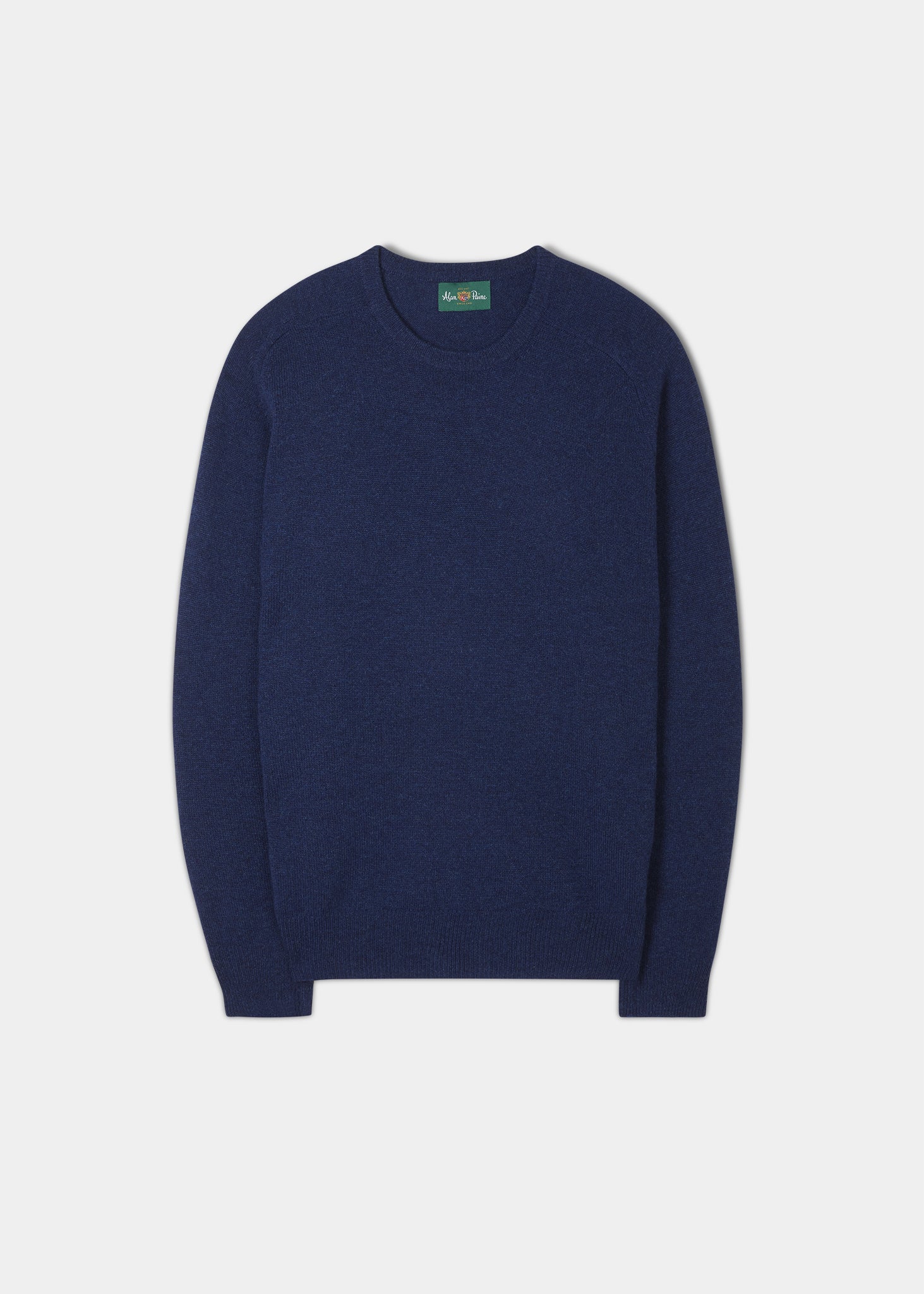 Men s Lambswool Crew Neck Jumper in Regatta Web Exclusive