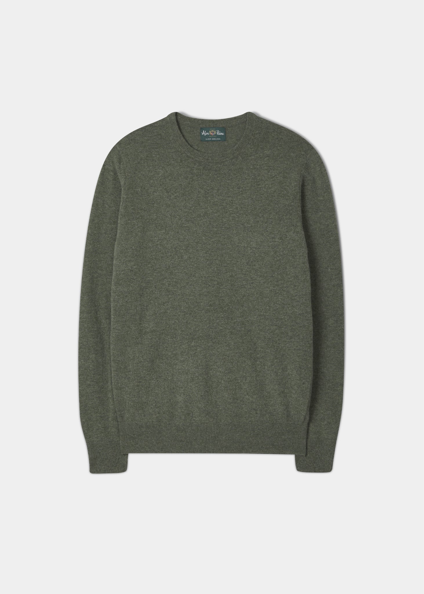 Brisbane Geelong Wool Jumper in Landscape Alan Paine UK