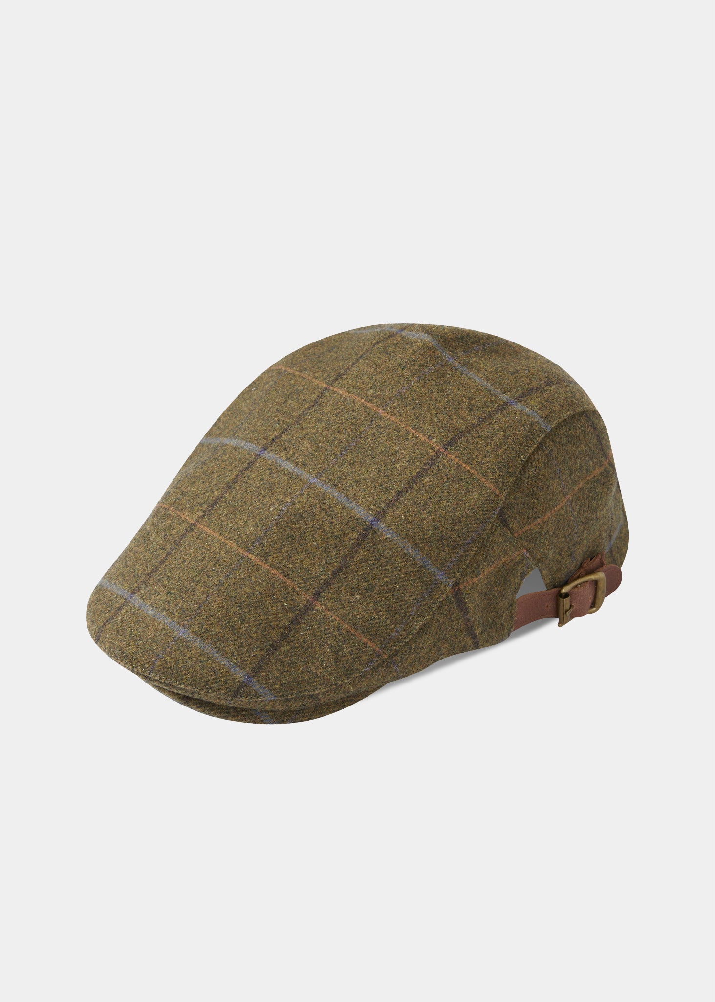 Combrook Unisex Tweed Country Cap In Hazel Alan Paine UK