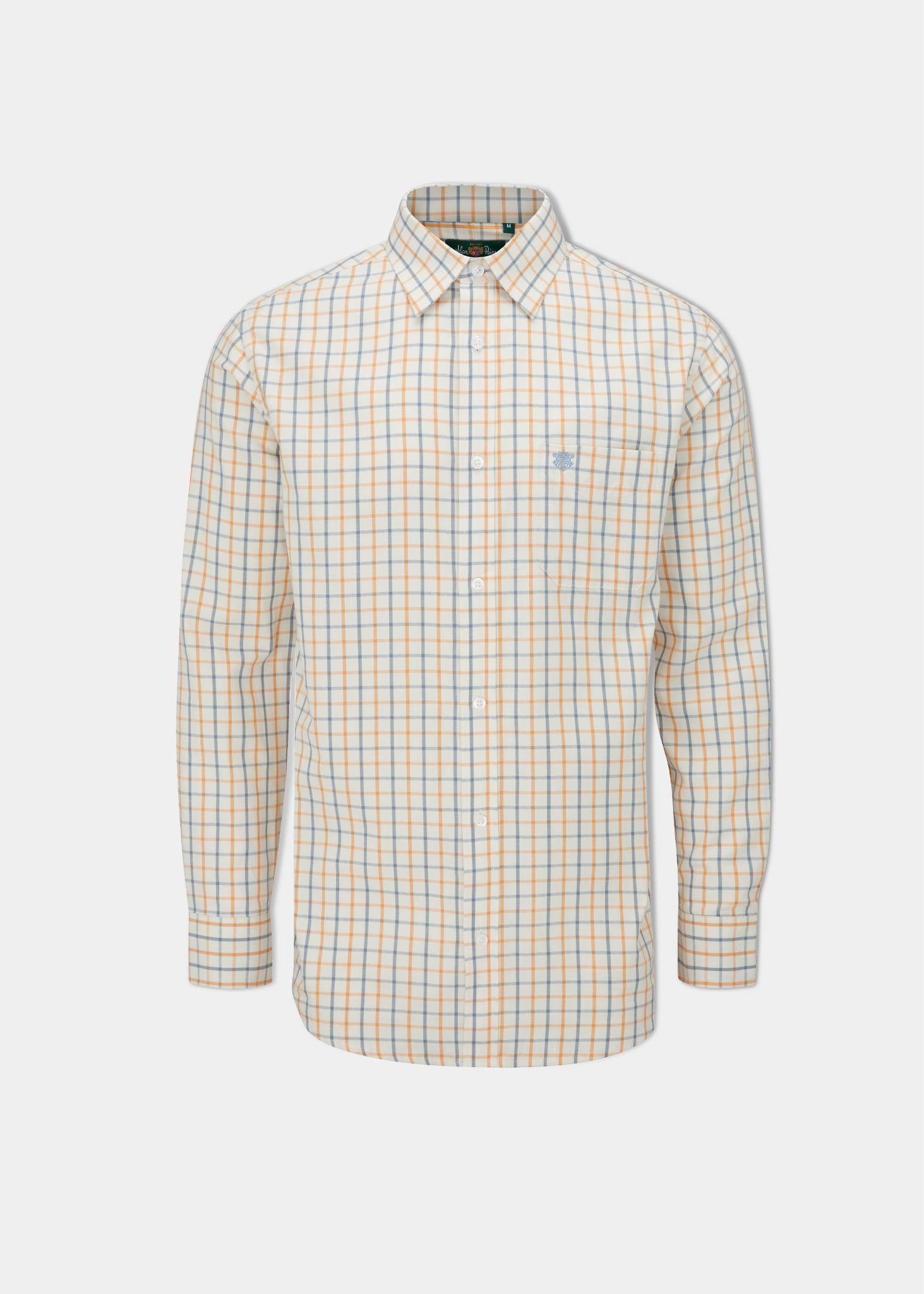 Barbour shirts mens sales gold