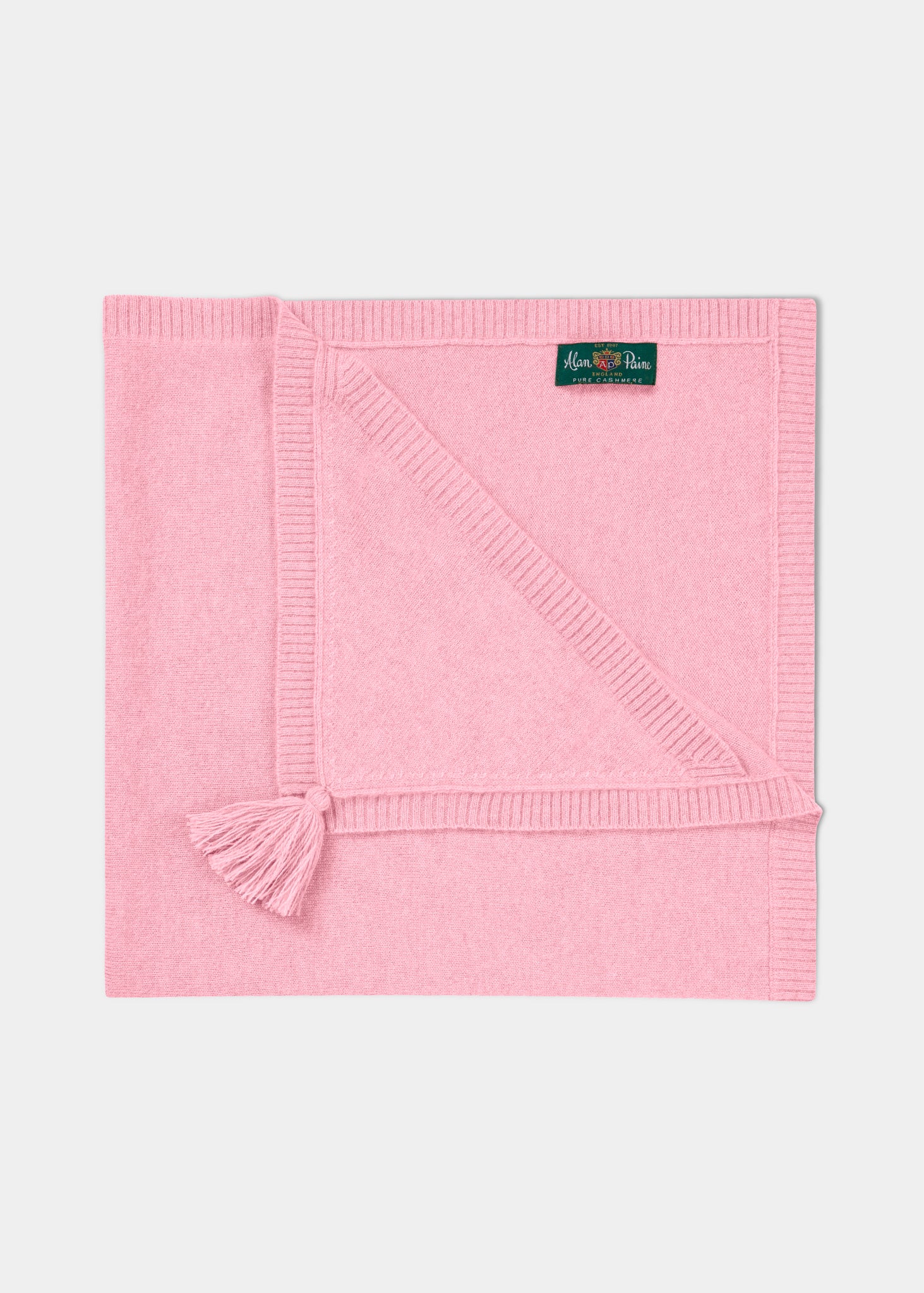 Pink cashmere 2025 baby blanket