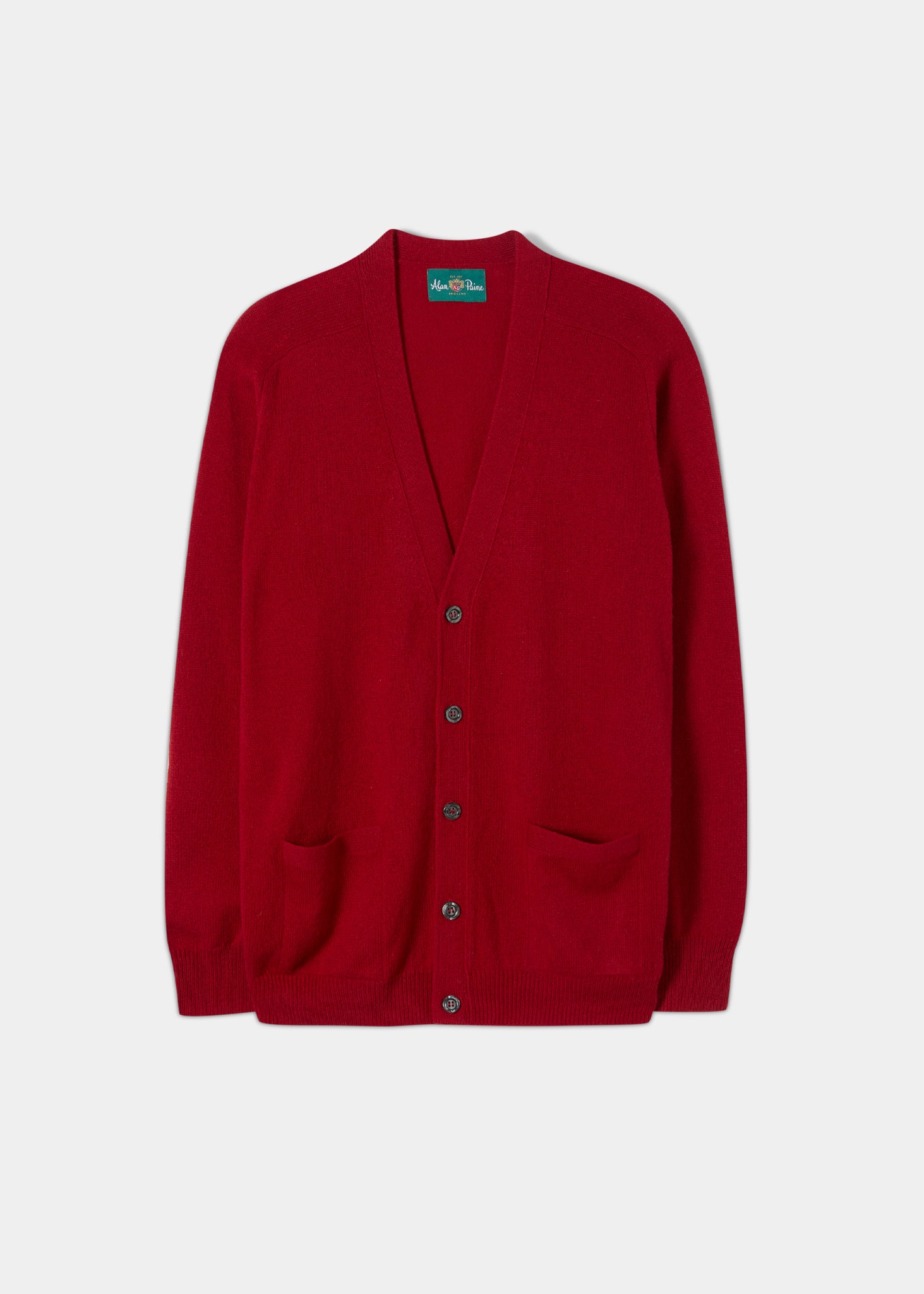 Mens red cardigan on sale sweaters