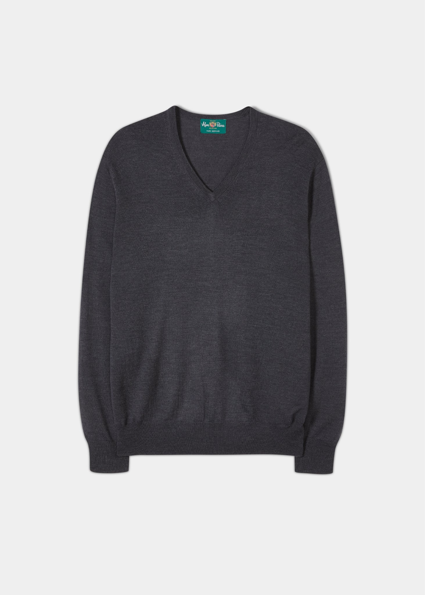 Charcoal merino 2025 wool jumper