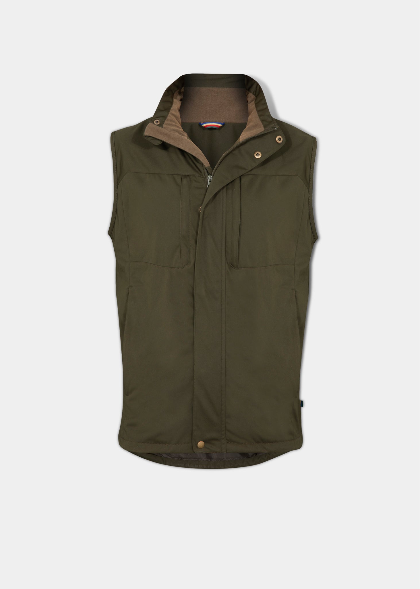 Westermoor Men s Softshell Gilet In Olive Alan Paine UK