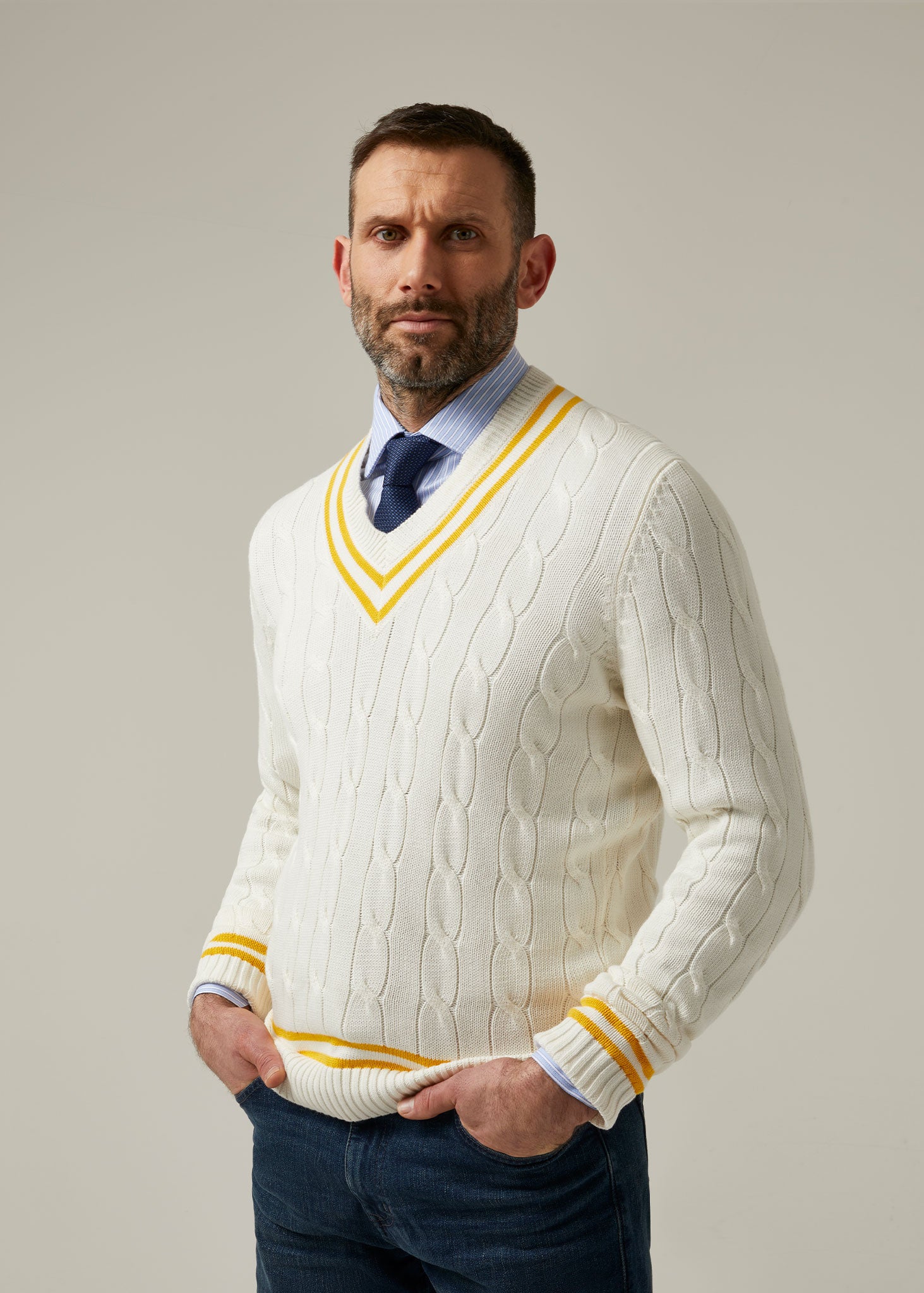 Alan paine cricket sales sweater