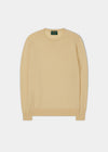 Radstone Men's Merino Wool Jumper in Lemon - Regular Fit