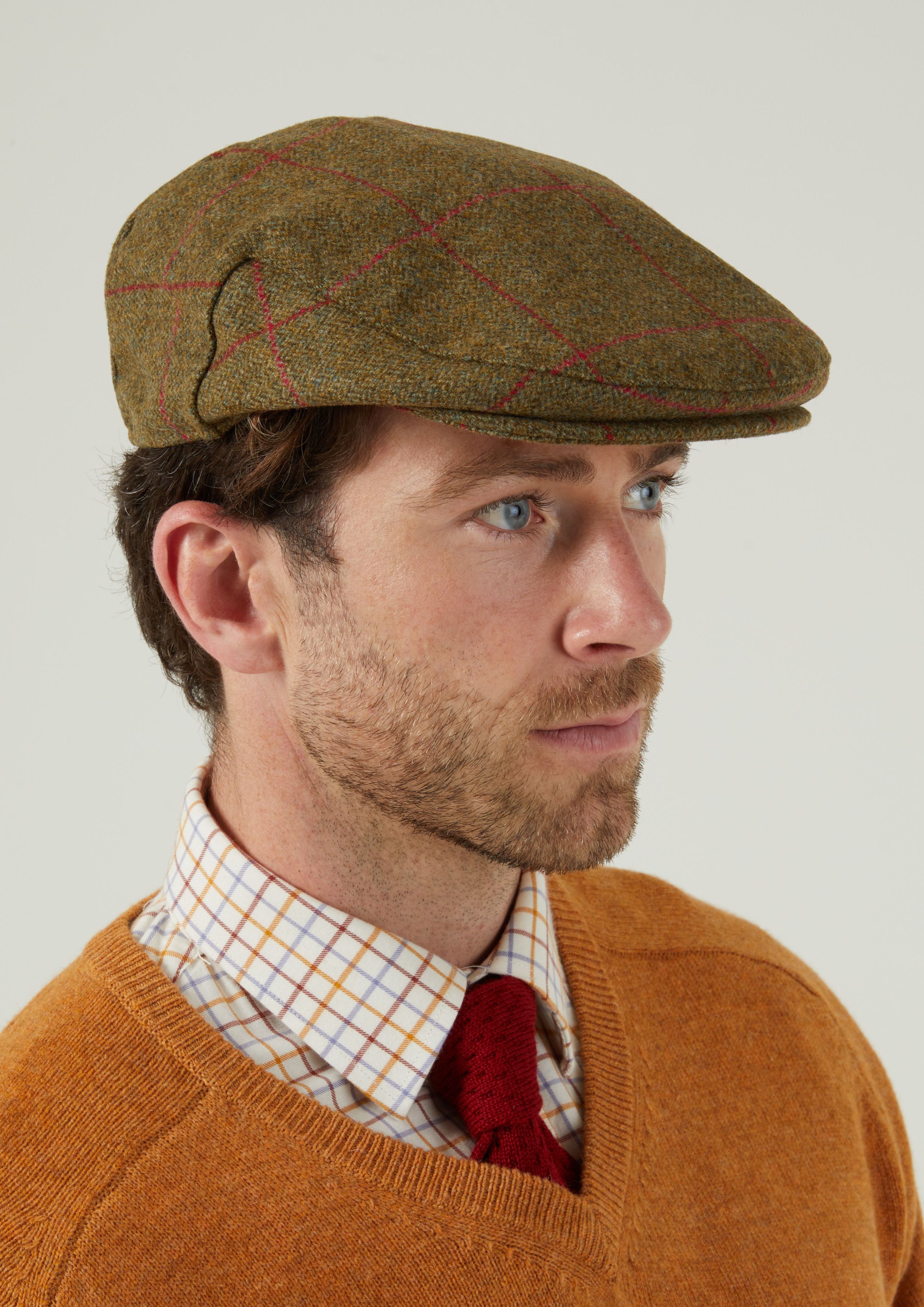 Flat 2024 cap tweed