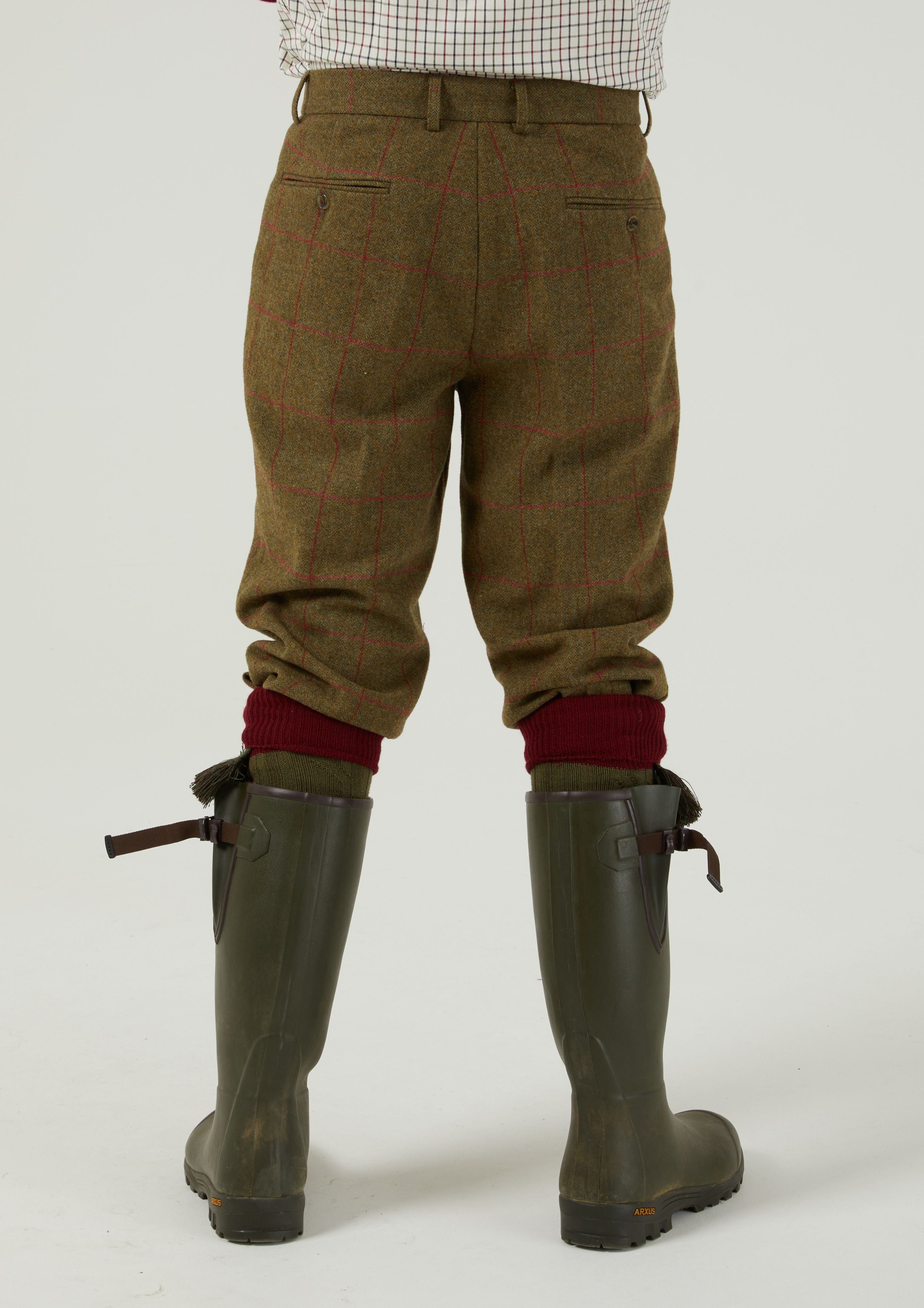 Combrook Men s Tweed Shooting Breeks In Sage