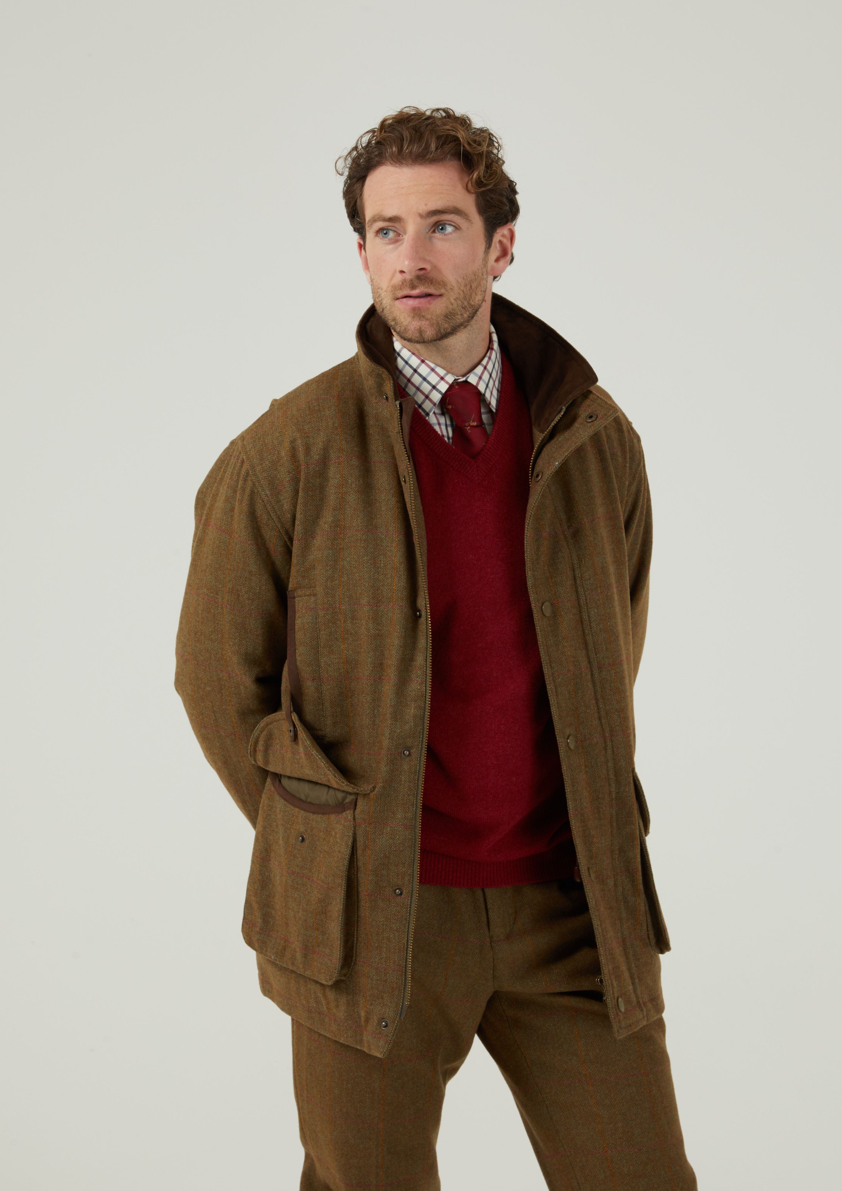 Men's wool field on sale coat