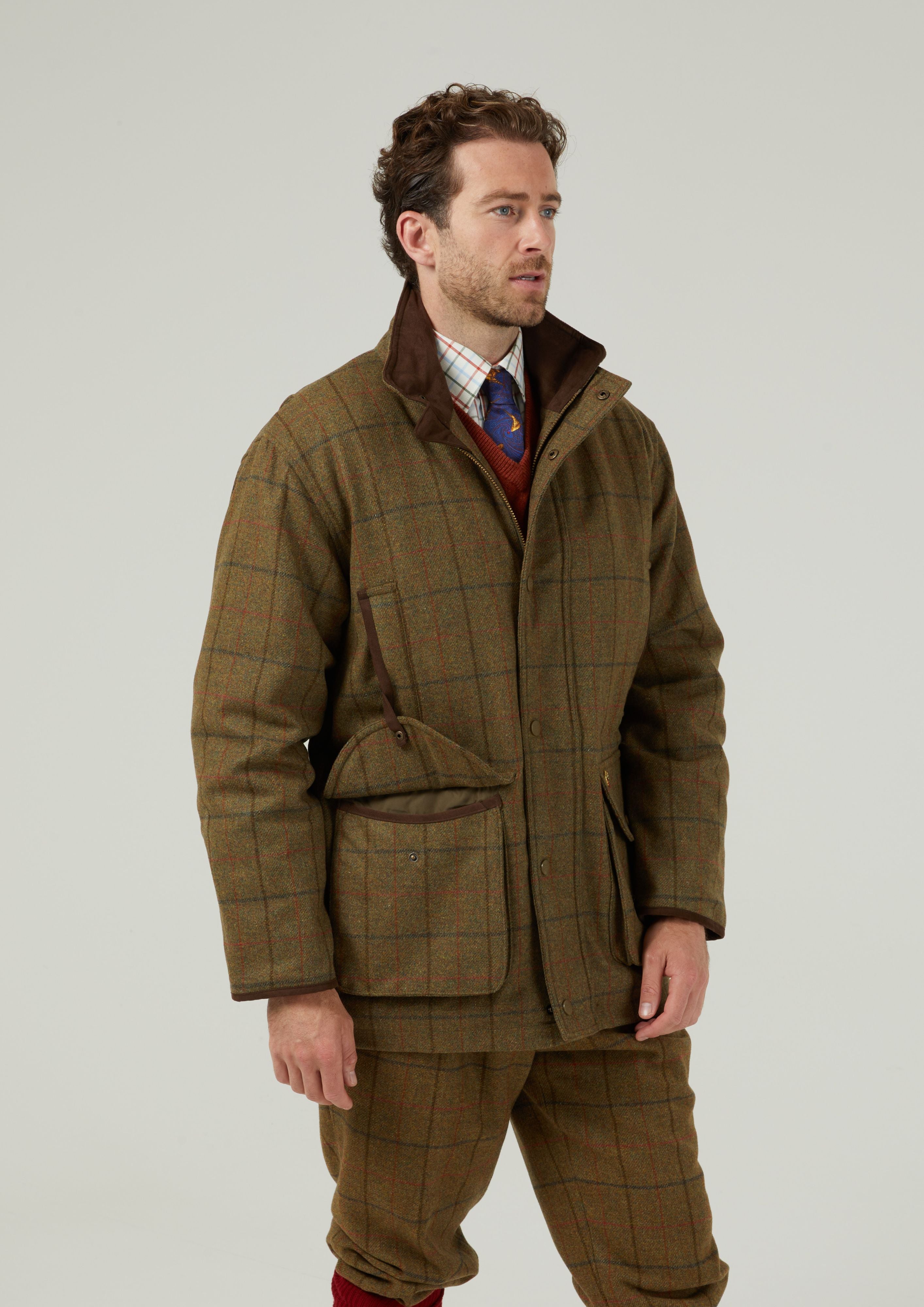 Men's wool field coat best sale