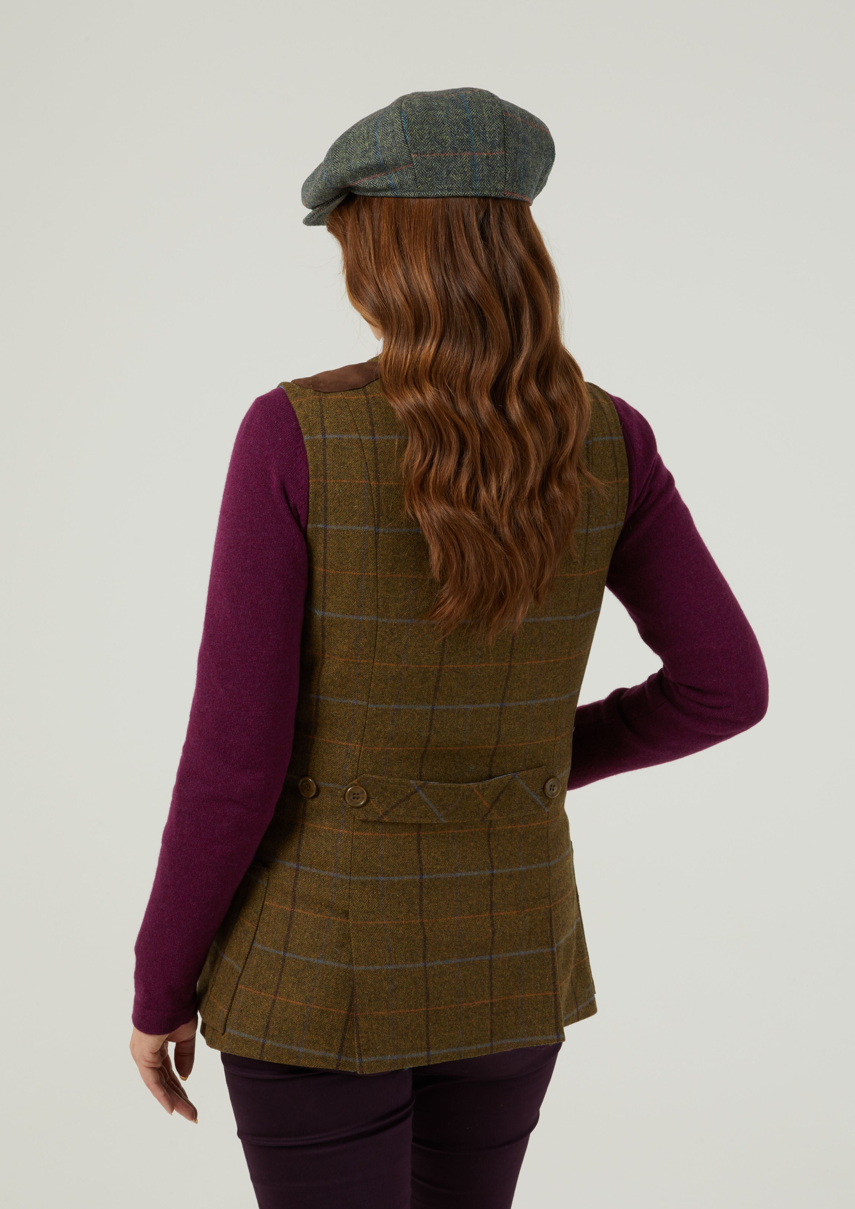 Combrook Ladies Shooting Waistcoat In Hazel Alan Paine UK