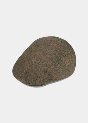 Didsmere Men's Technical Tweed Waterproof Cap In Oak