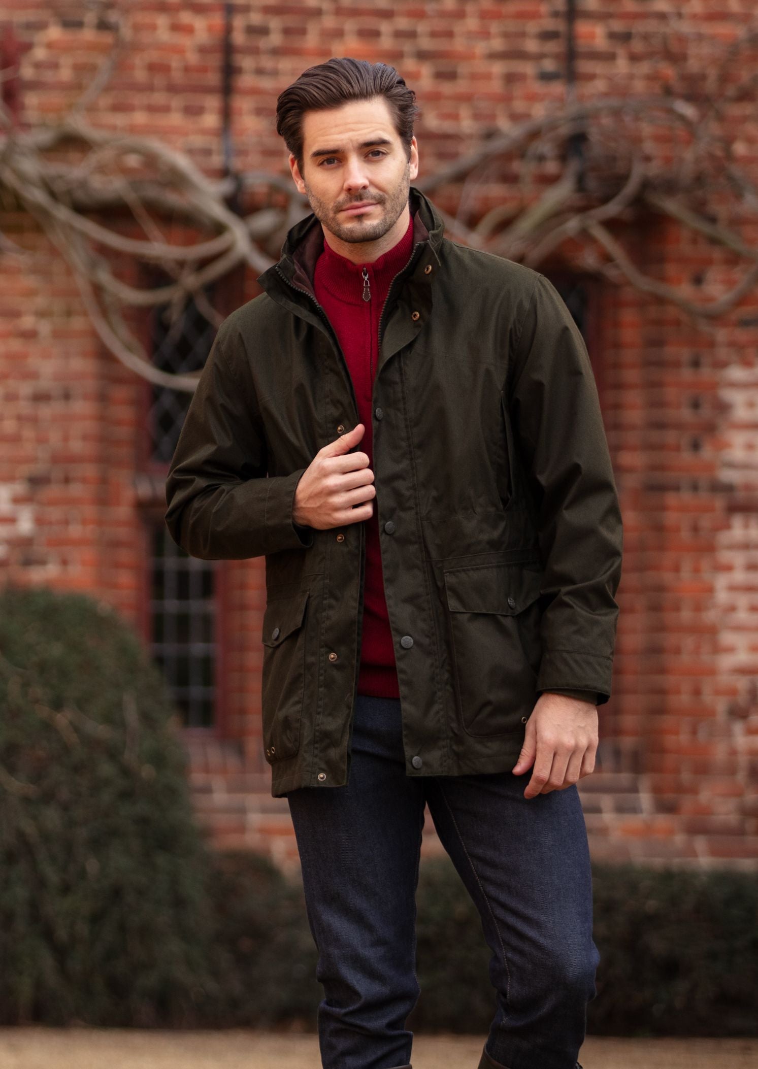 Mens waterproof cheap anorak jacket