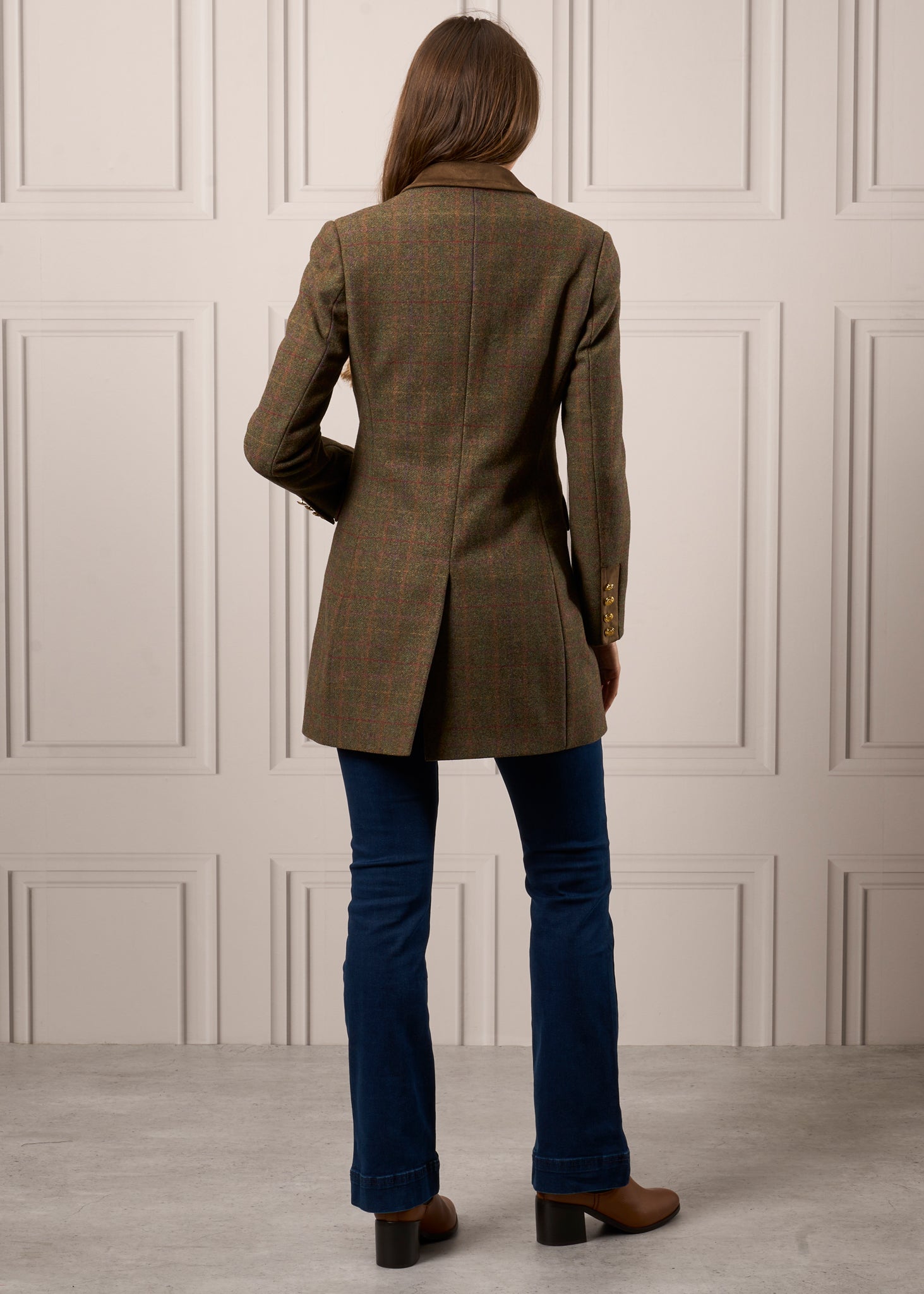 Mid thigh wool coat on sale