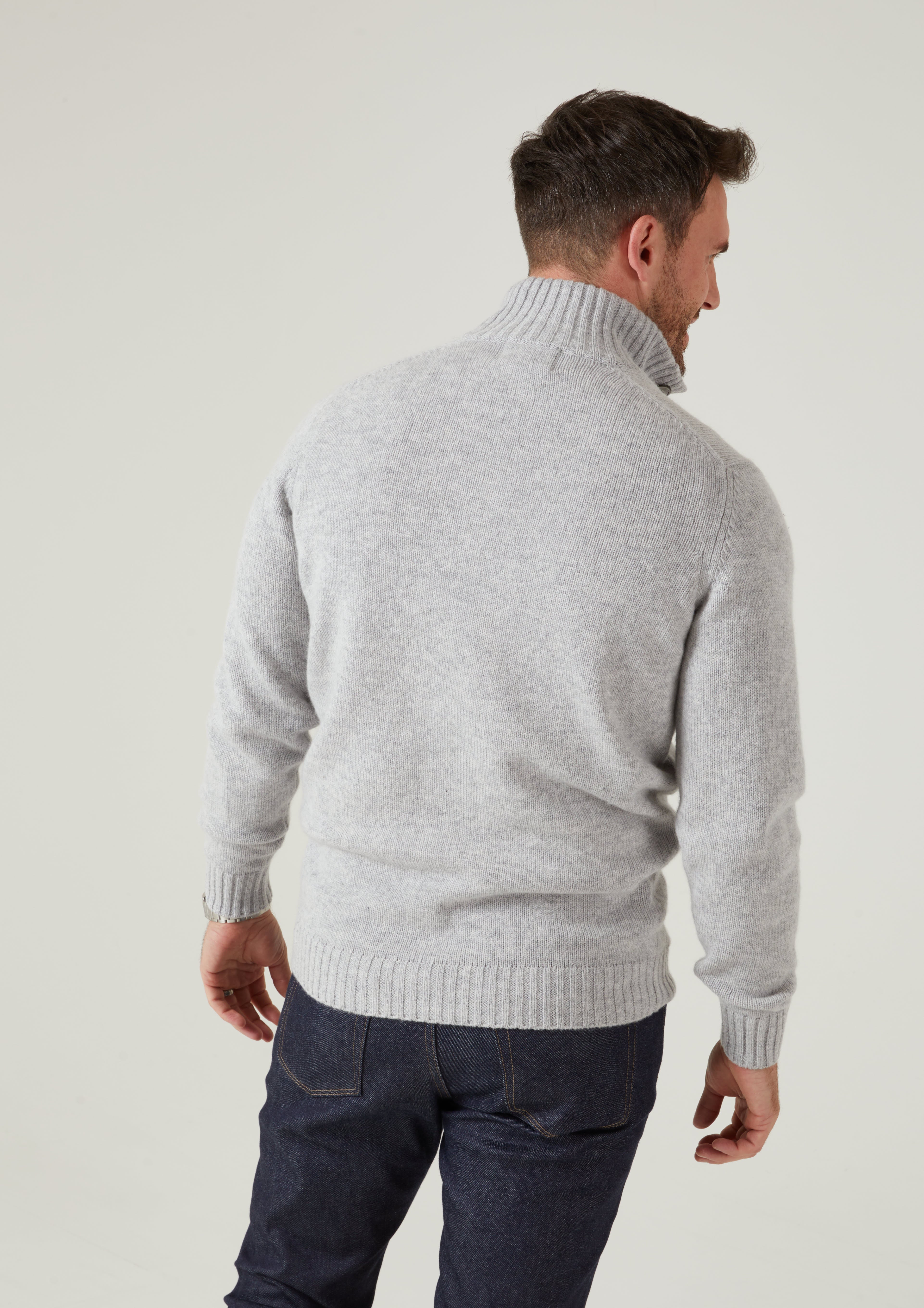 Mens grey outlet jumper