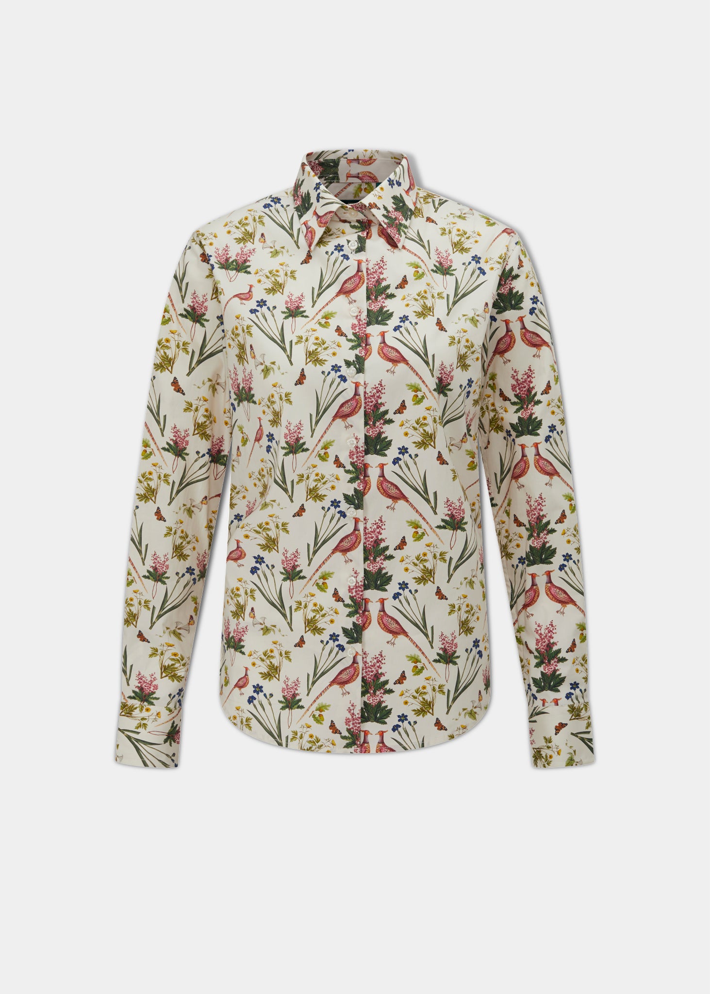 Lawen Ladies Printed Cotton Shirt 