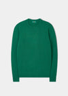 Lenzie Men's Lambswool Jumper In Courgette - Regular Fit