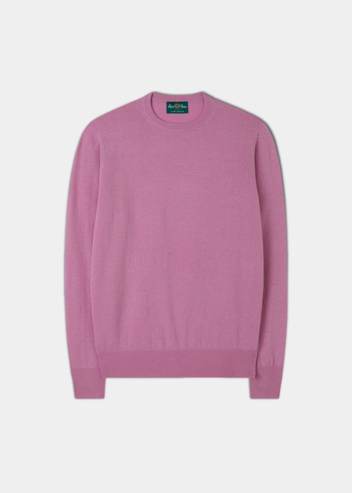 Pink lambswool jumper hotsell