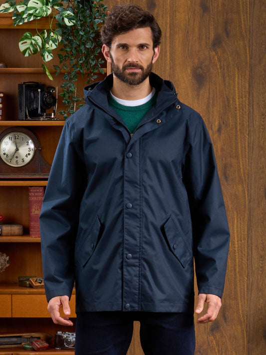 Waterproof Parka In Navy