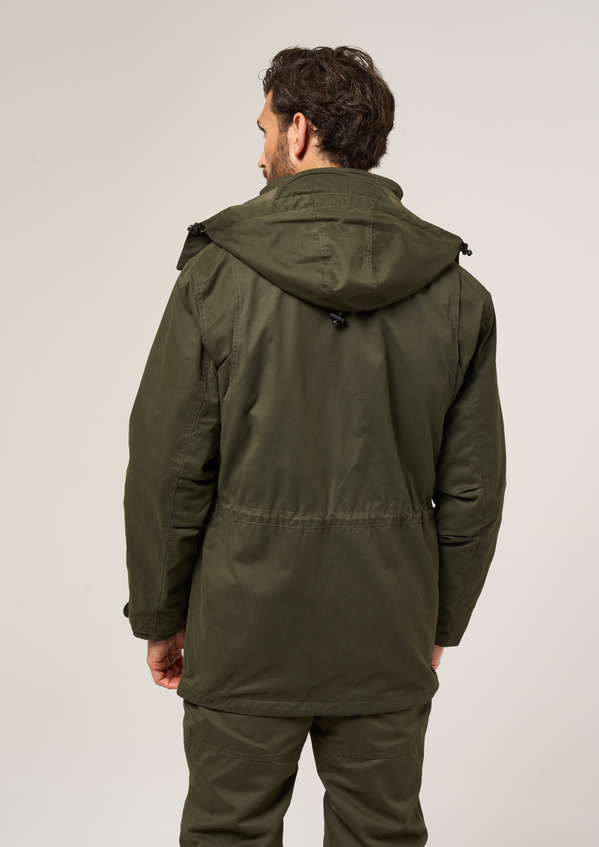 Milwood Men's Waterproof Shooting Coat In Olive 