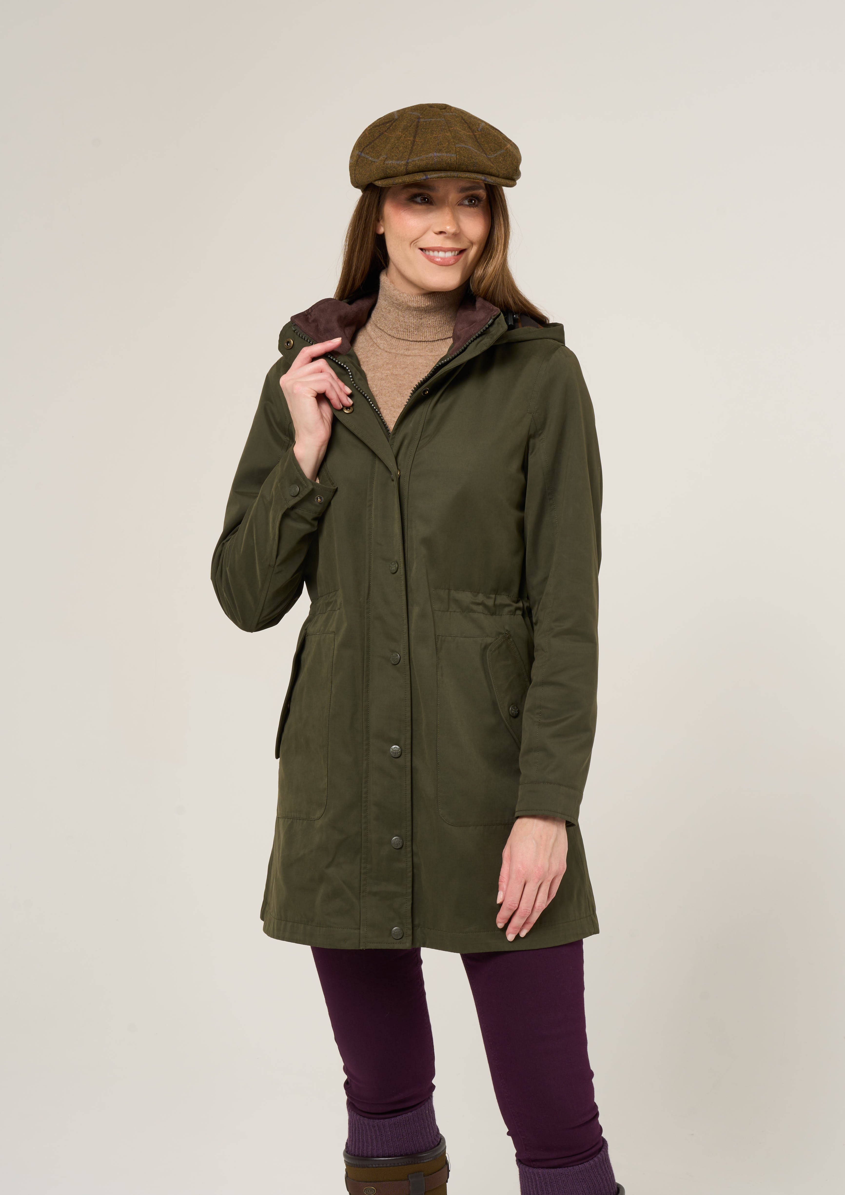 Milwood Women s Olive Jacket Regular Fit