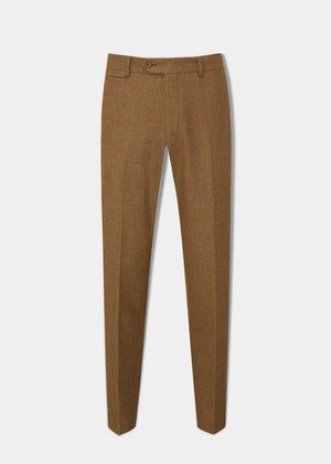 Combrook Men's Tweed Trousers In Hawthorn - Regular Fit