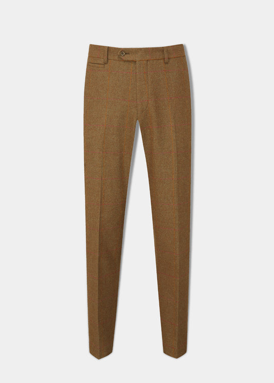 Combrook Men's Tweed Trousers In Hawthorn - Regular Fit