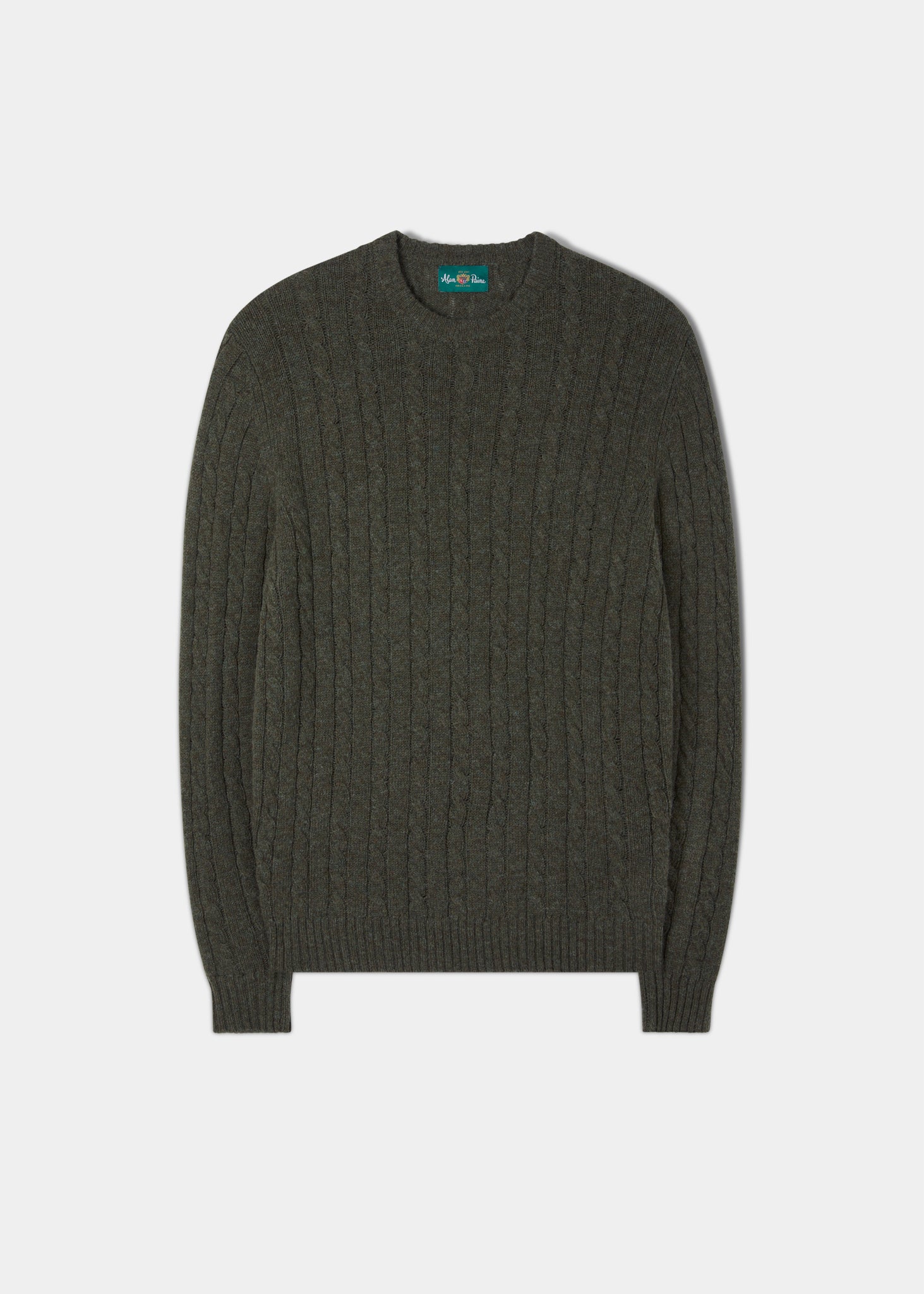 Men's shetland wool windproof zip clearance sweater