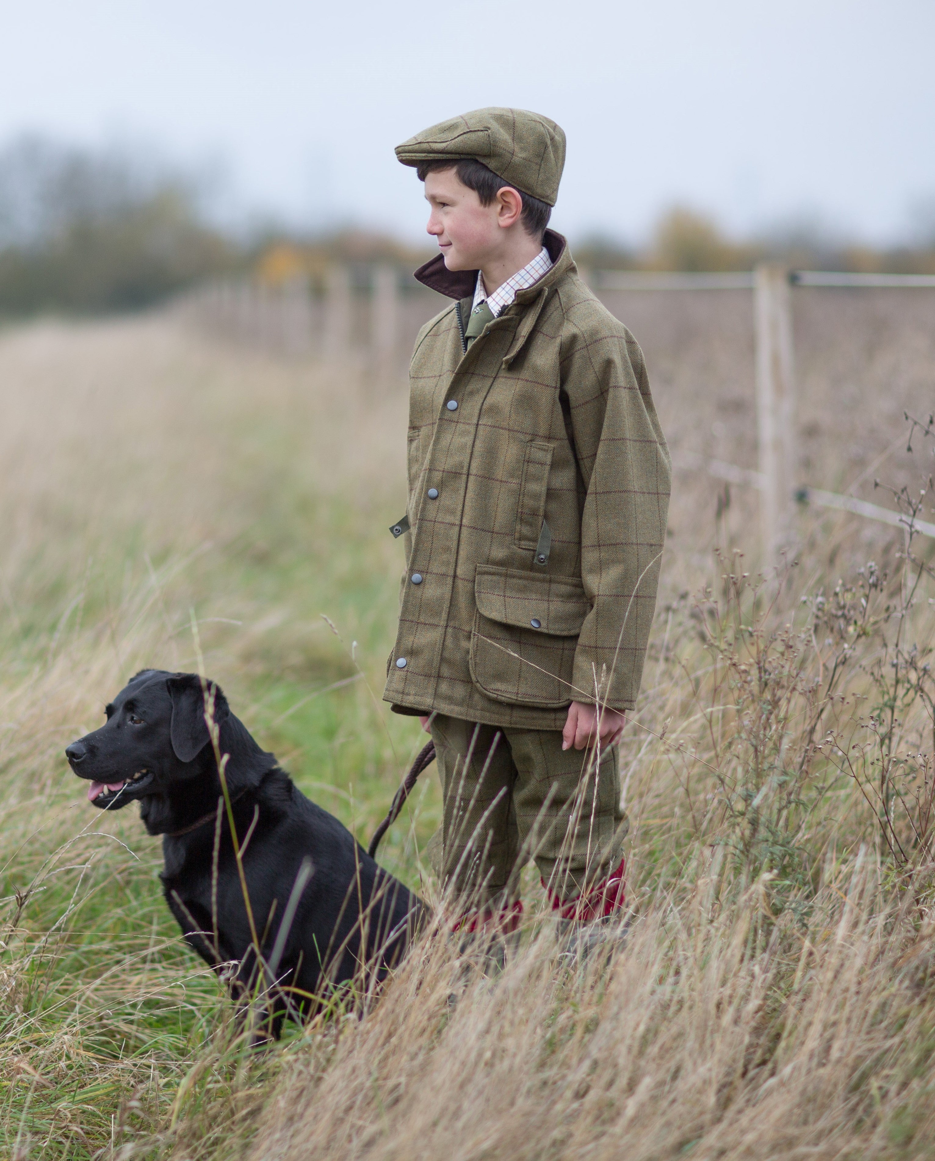 Childrens tweed cheap flat cap