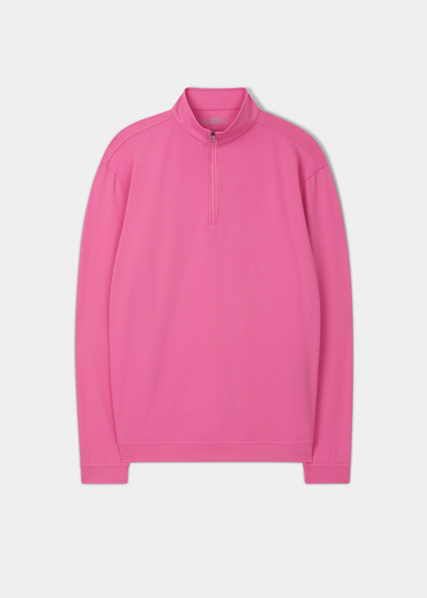 Rainford Performance 1/4 Zip Mock Neck In Carnation