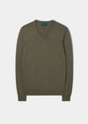 Rothwell Cotton Cashmere Jumper In Landscape