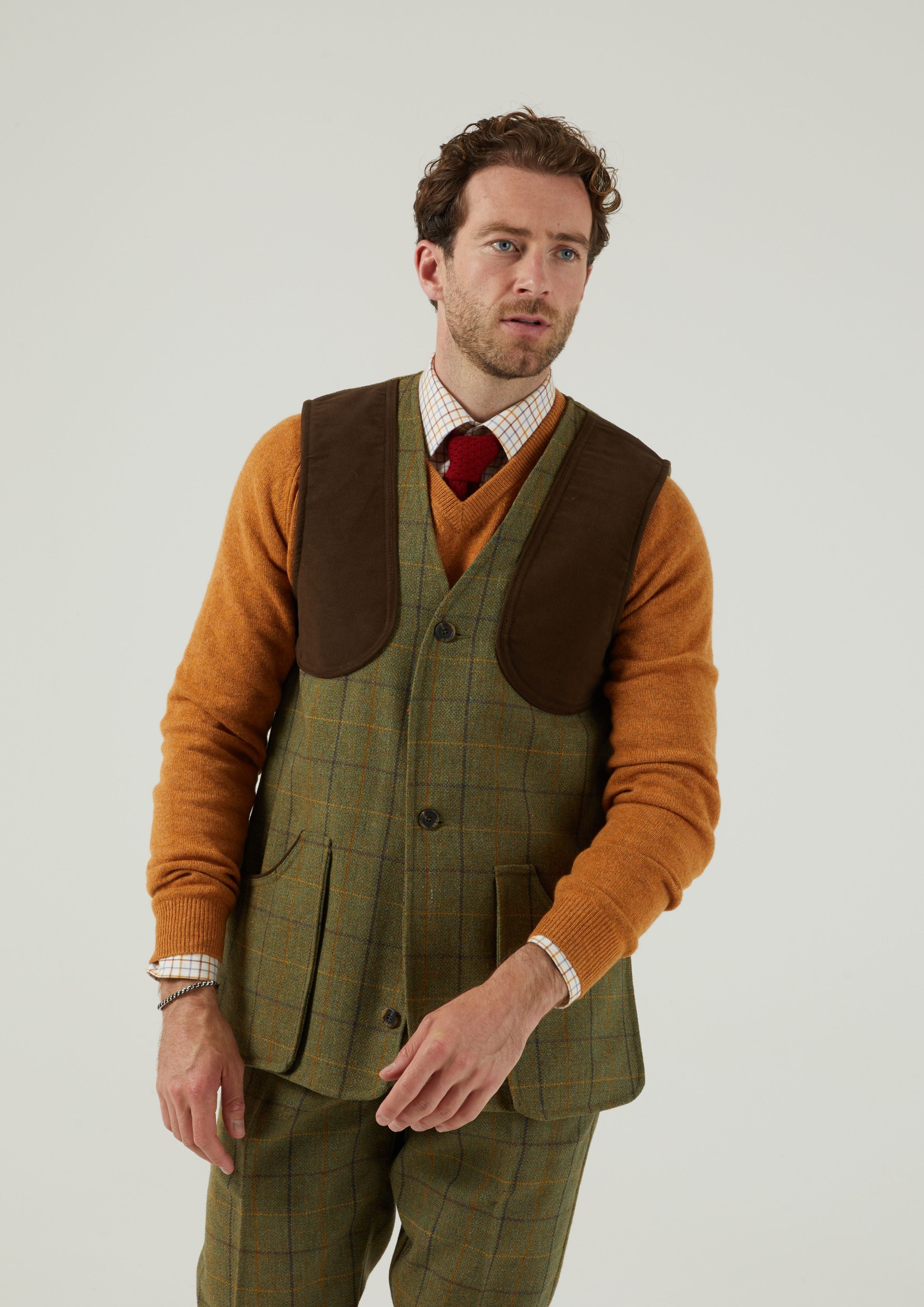 Shooting tweed clearance waistcoat