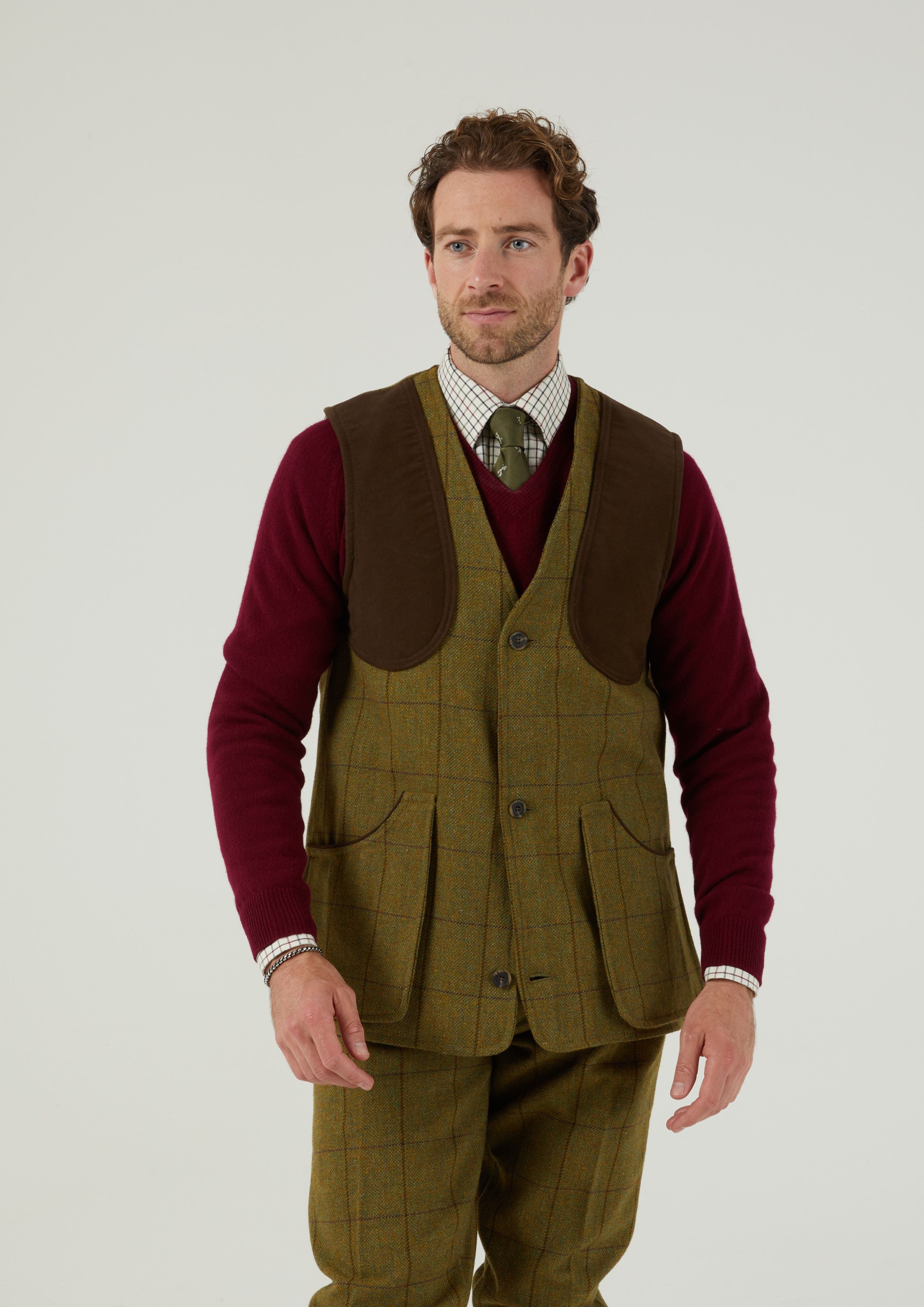 Alan paine rutland deals tweed waistcoat