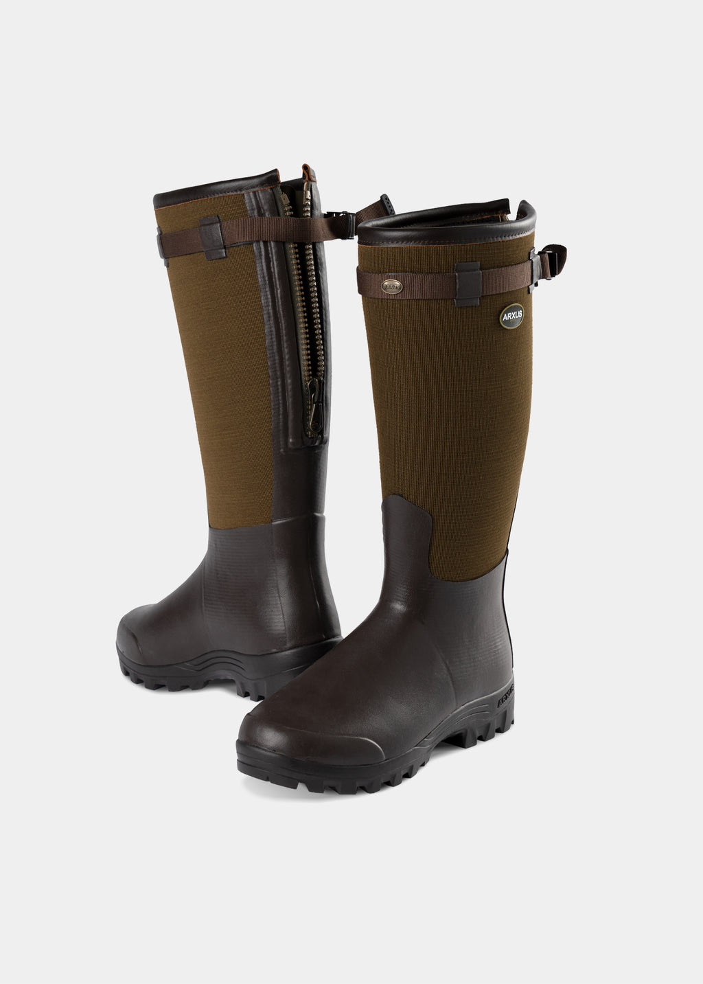 Arxus Primo Nord LW Wellington Boot In Olive | Alan Paine UK