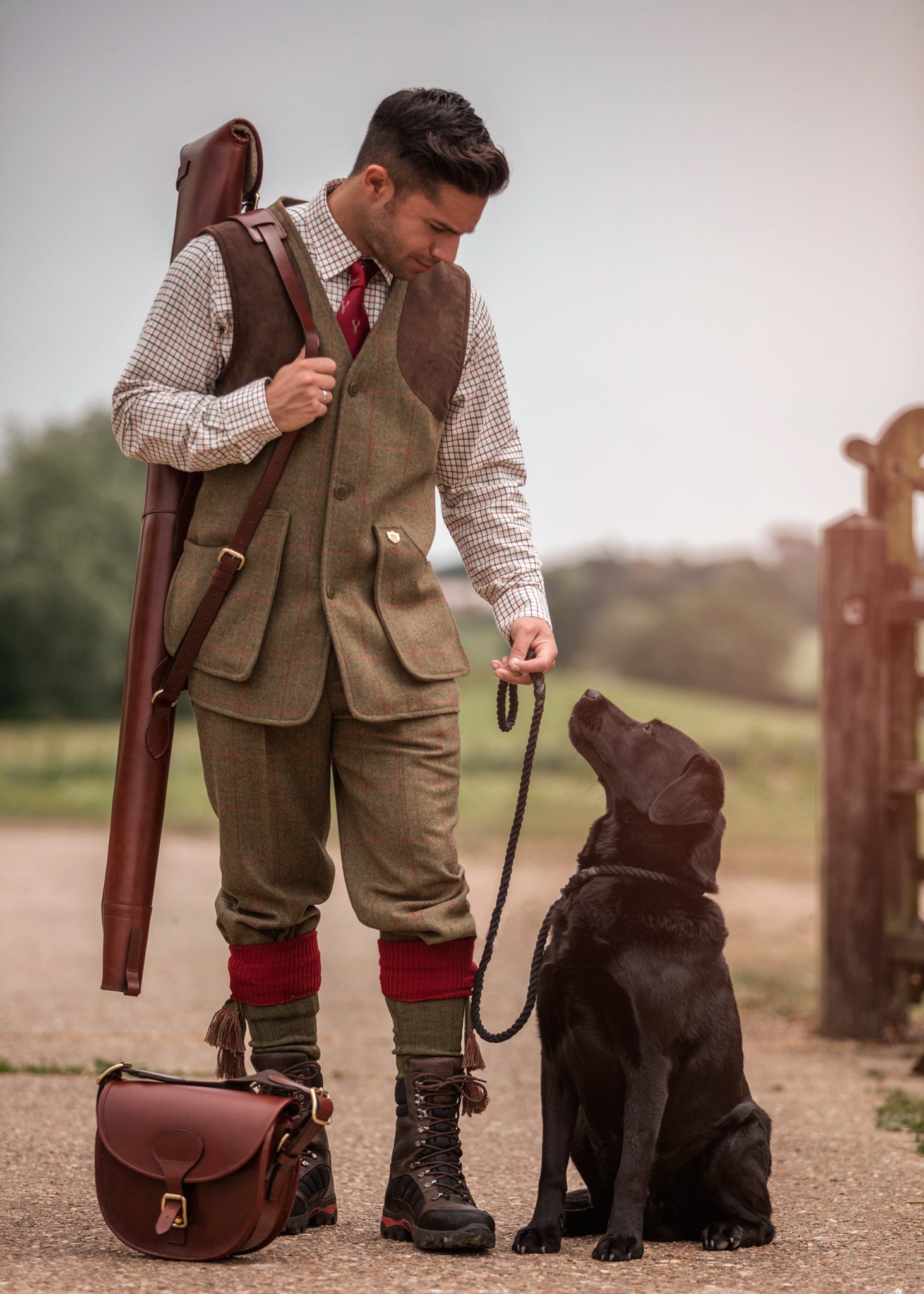 Tweed breeks and on sale waistcoat