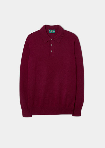 long-sleeve-polo-shirt-claret