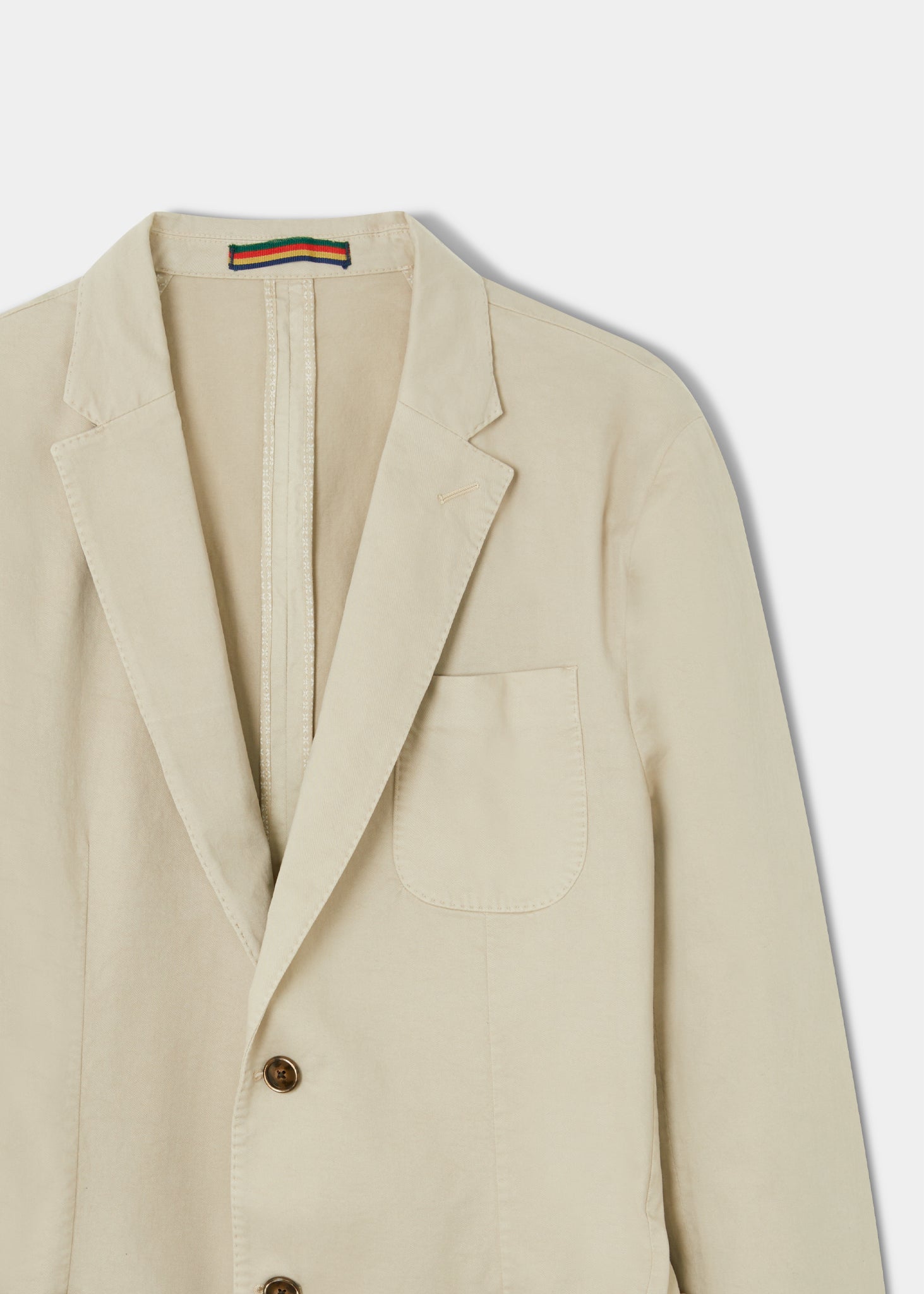 Long cotton outlet blazer