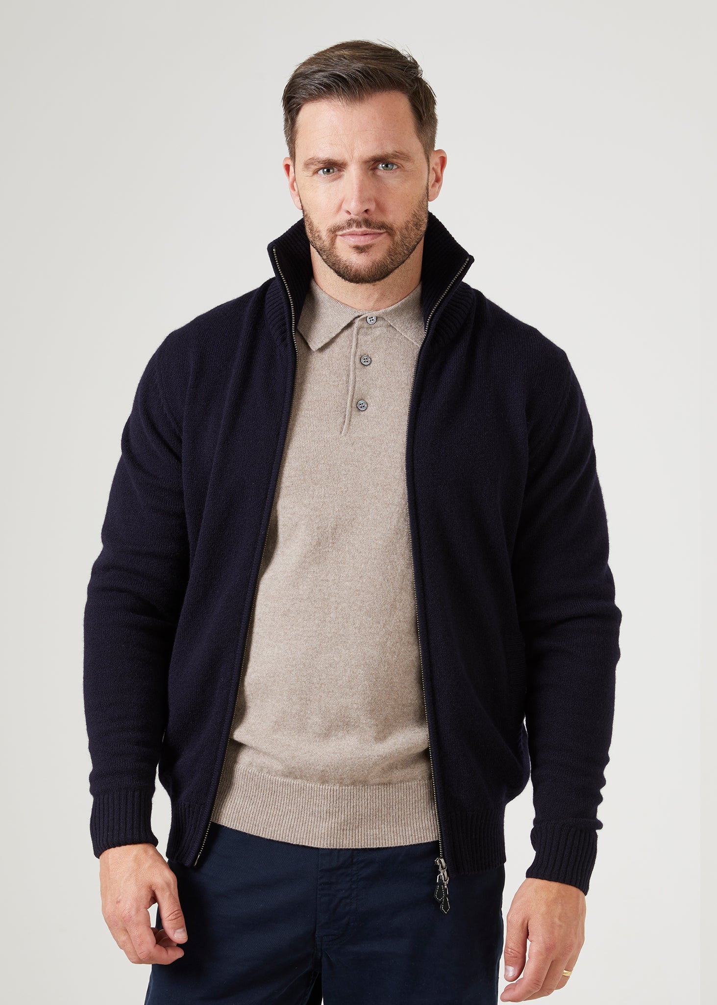 Long sleeve clearance polo wool